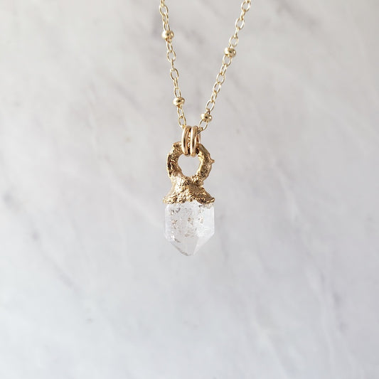 Herkimer Dainty Queen Necklace | Made to Order Necklace Shop Dreamers of Dreams