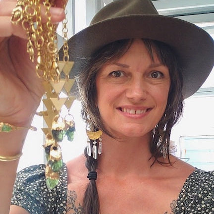 Made to Order | Moldavite Trinity Pendulum pendulum Shop Dreamers of Dreams