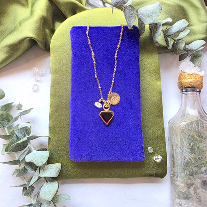 Garnet Hierophant Pendant Necklace Necklace Shop Dreamers of Dreams