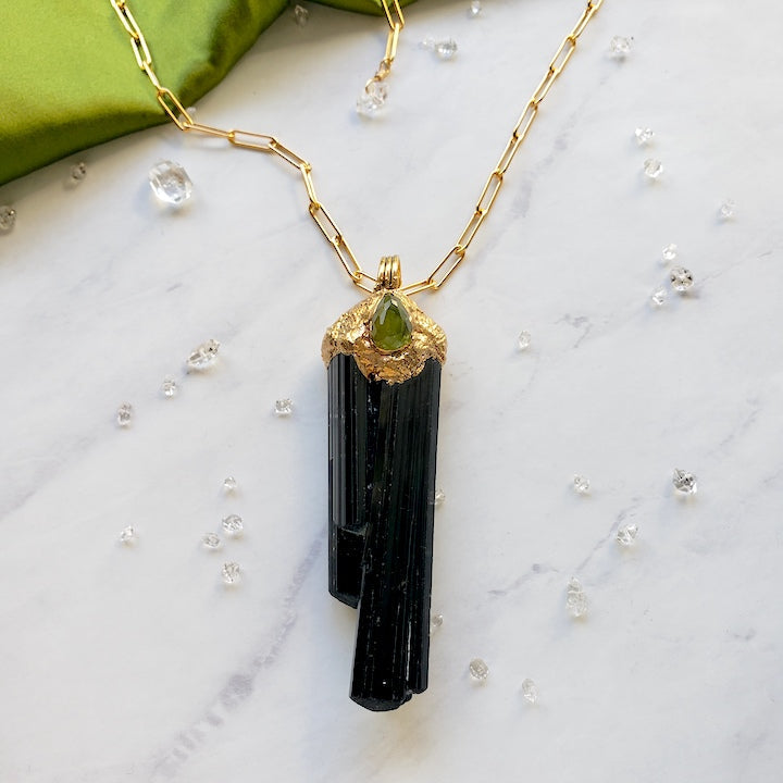 Good Witch Black Tourmaline Protection Talisman Necklace Shop Dreamers of Dreams