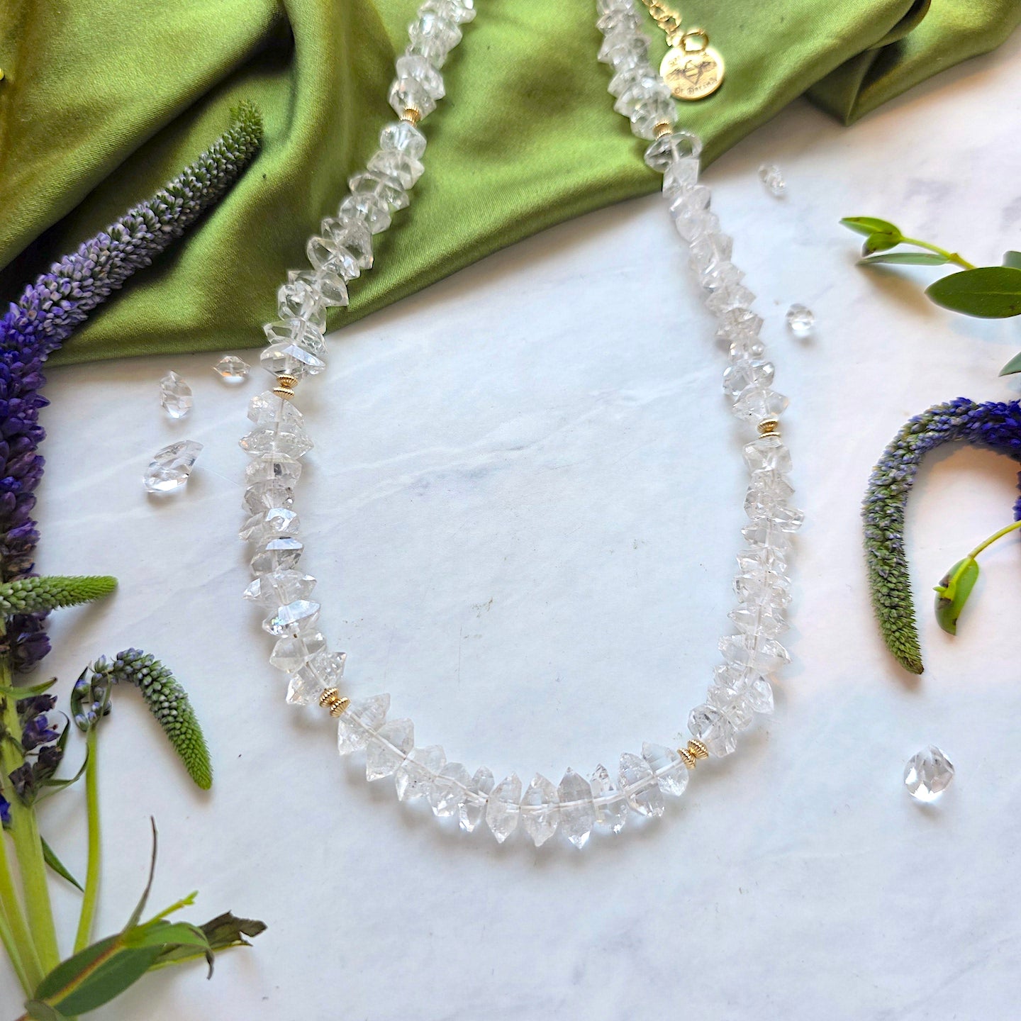 Rockstar Diamond Quartz Infinity Necklace Necklace Shop Dreamers of Dreams