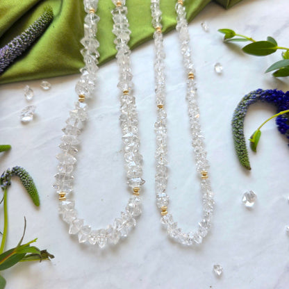 Rockstar Diamond Quartz Infinity Necklace Necklace Shop Dreamers of Dreams