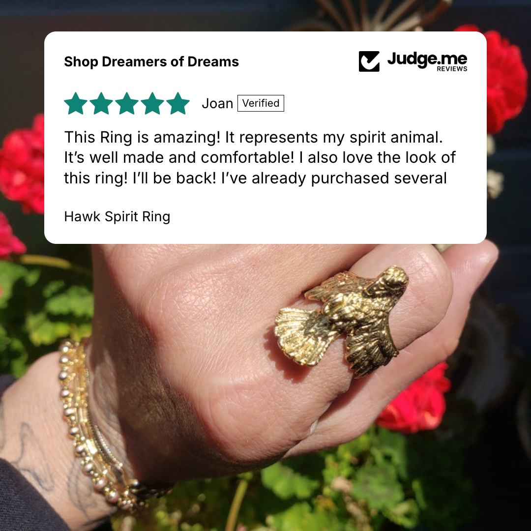 Hawk Spirit Ring Ring Shop Dreamers of Dreams