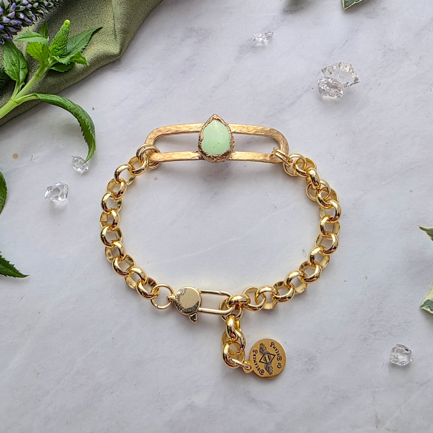 Sage Chrysoprase Renewal Bracelet