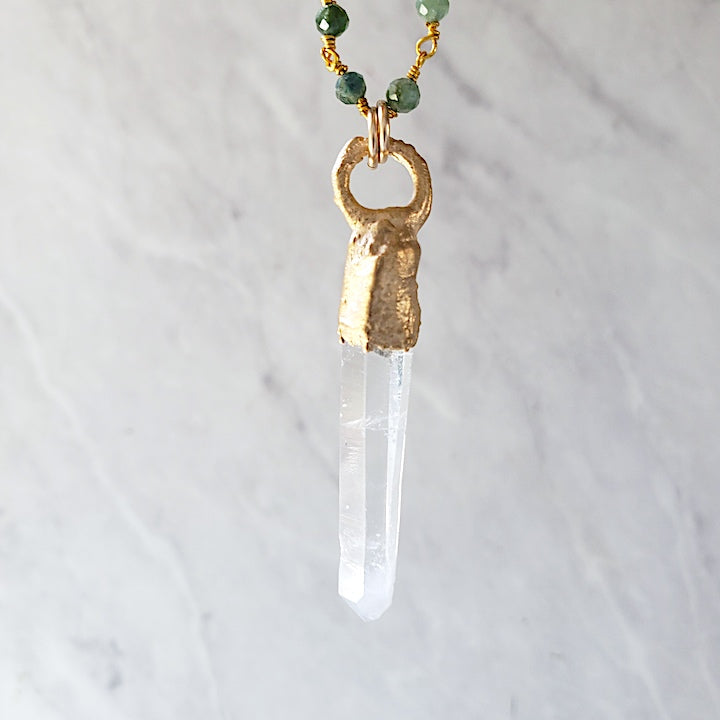 Mini Lemurian Seed Necklace Necklaces Shop Dreamers of Dreams