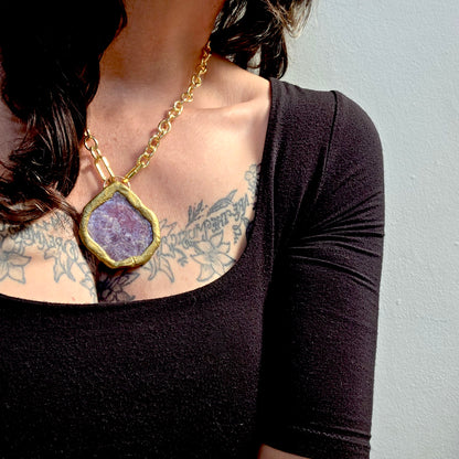 Lepidolite Magic Talisman Necklace Shop Dreamers of Dreams