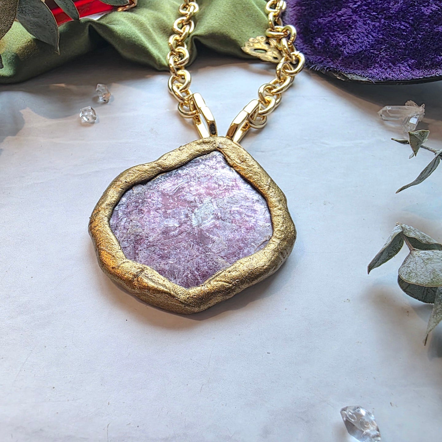 Lepidolite Magic Talisman Necklace Shop Dreamers of Dreams