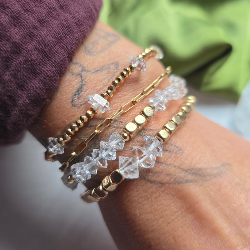 Stardust Diamond Quartz Bracelet Set Bracelet Shop Dreamers of Dreams
