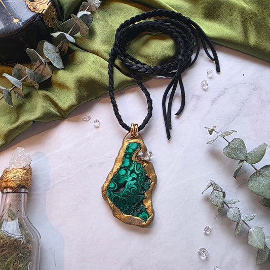 Malachite Healing Talisman