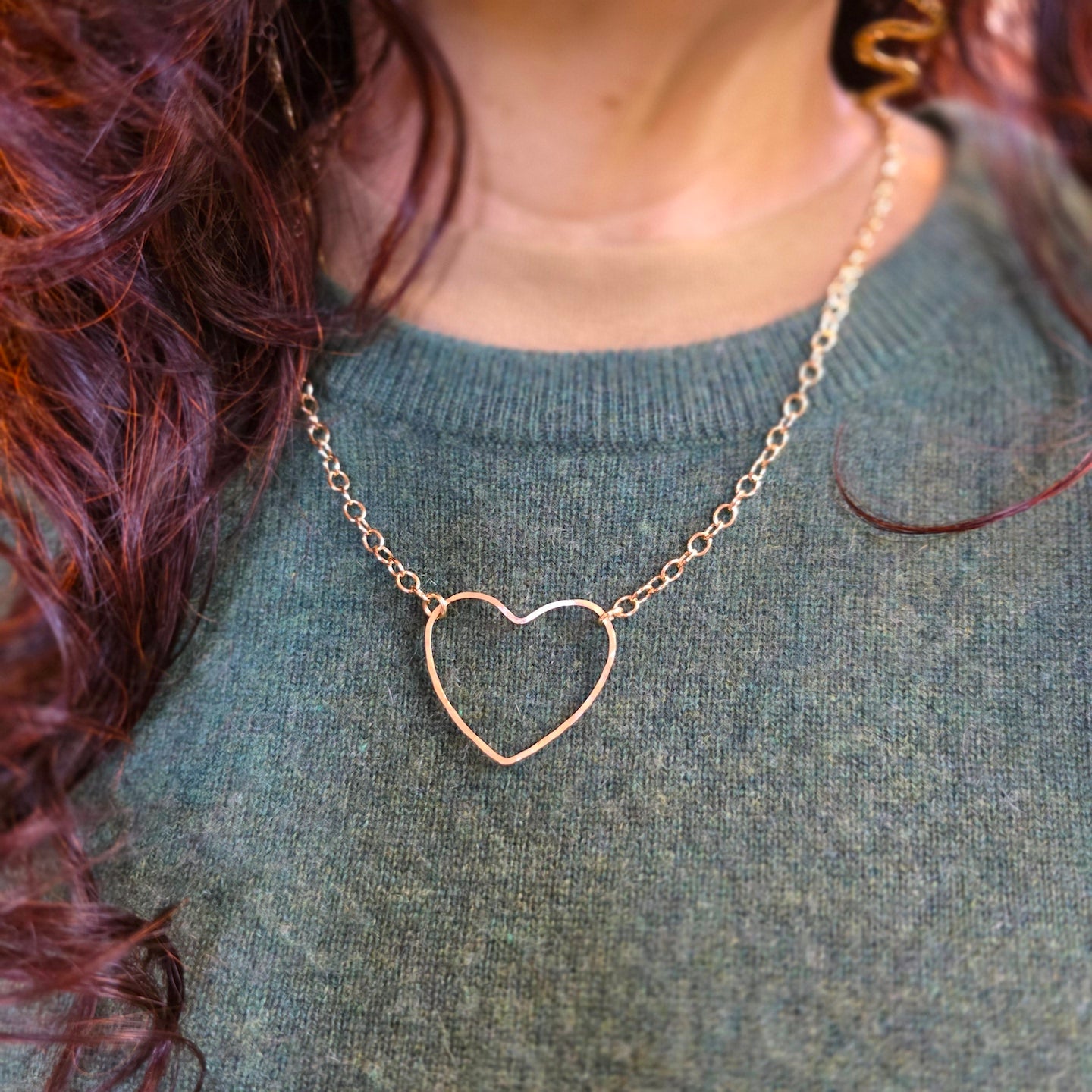 Petite Big Heart Necklace Necklace Shop Dreamers of Dreams