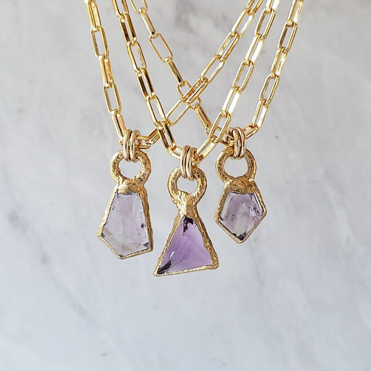 Amethyst Serenity Pendant Necklace