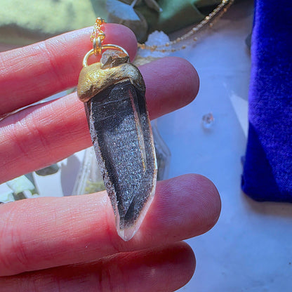 Petite Protection Laser Point Necklace