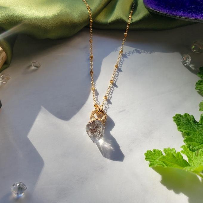 Pre-Order | Herkimer Dainty Queen Necklace Necklace Shop Dreamers of Dreams