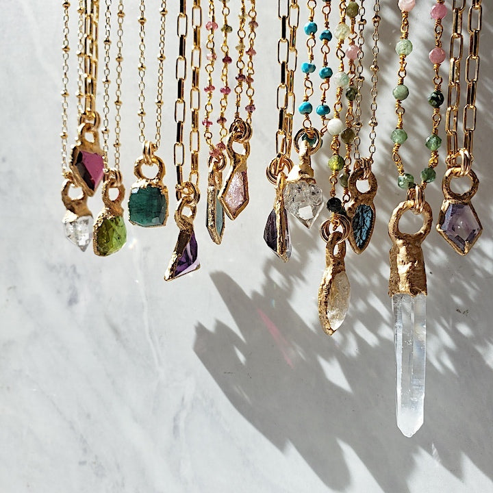 Mini Lemurian Seed Necklace Necklaces Shop Dreamers of Dreams