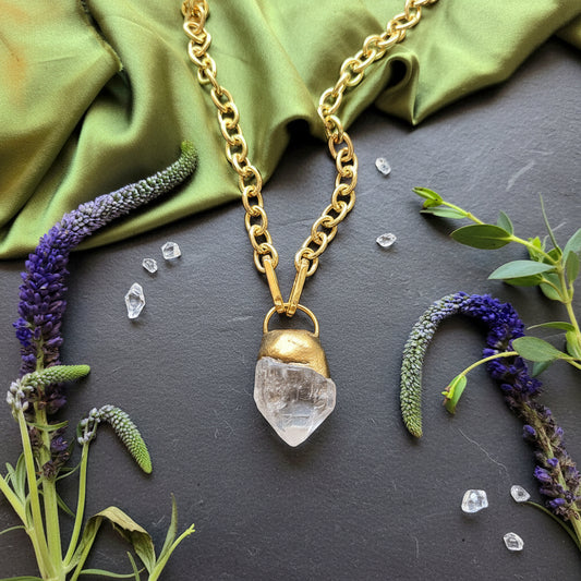 Herkimer Mystic Necklace