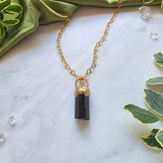 Black Tourmaline Necklace Necklace Shop Dreamers of Dreams