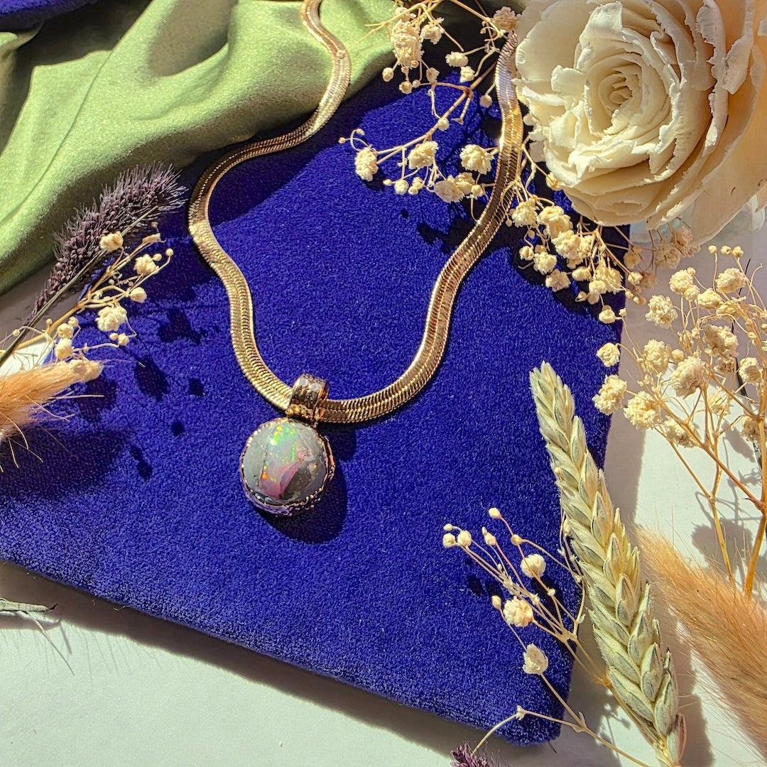 Galaxy Opal Necklace Necklace Shop Dreamers of Dreams