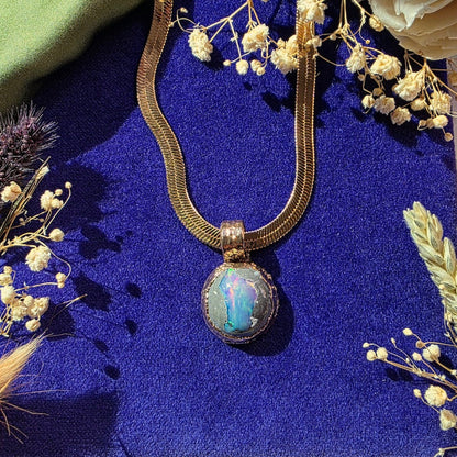 Galaxy Opal Necklace Necklace Shop Dreamers of Dreams