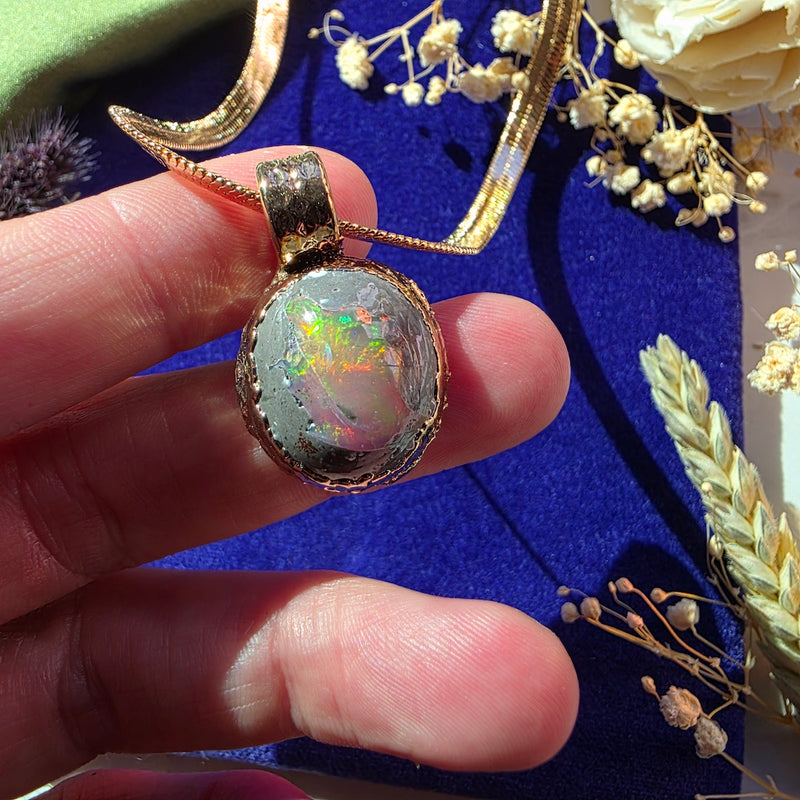 Galaxy Opal Necklace Necklace Shop Dreamers of Dreams