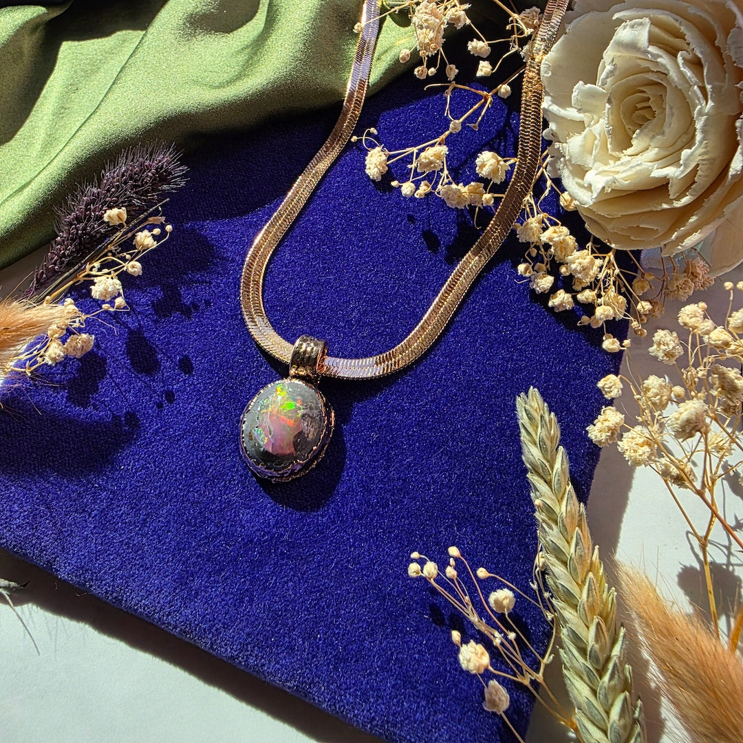 Galaxy Opal Necklace Necklace Shop Dreamers of Dreams