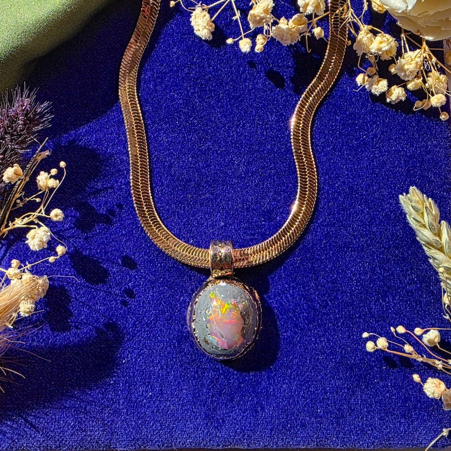 Galaxy Opal Necklace Necklace Shop Dreamers of Dreams