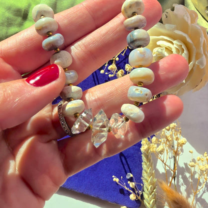 Aurora Opal Priestess Necklace