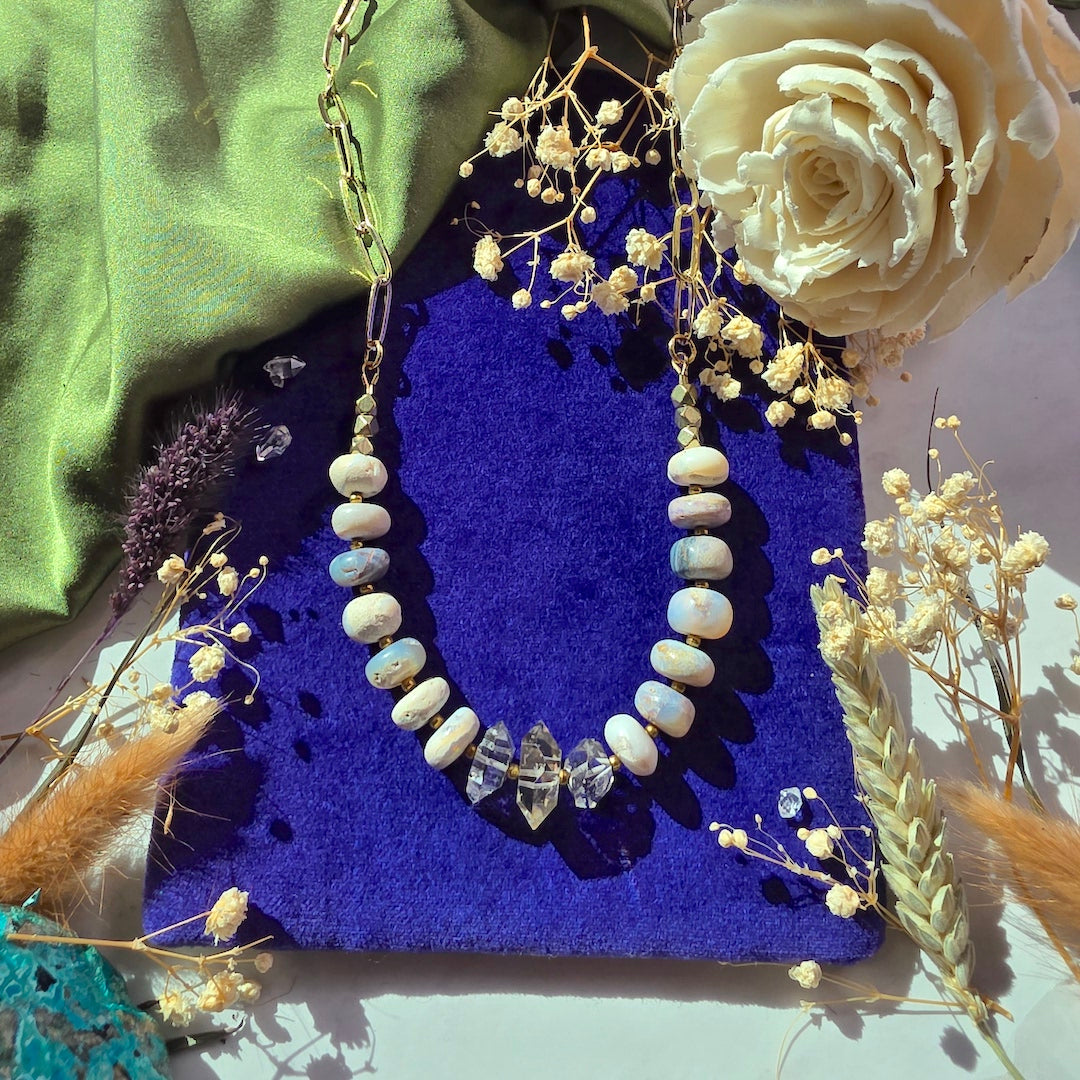 Aurora Opal Priestess Necklace