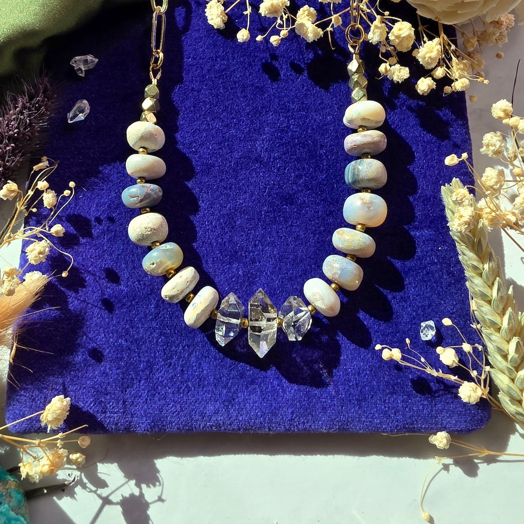 Aurora Opal Priestess Necklace