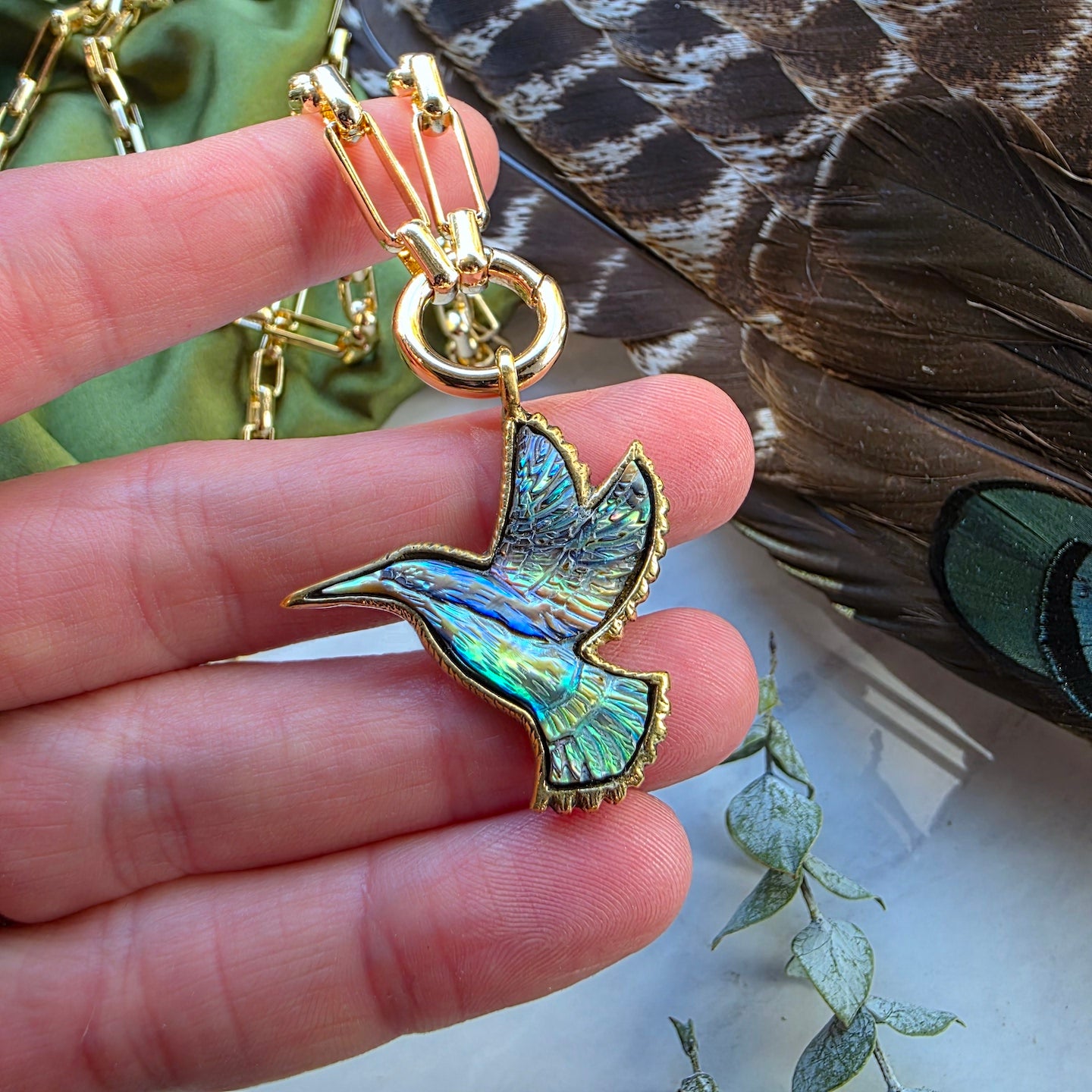 Petite Hummingbird Spirit Necklace Necklace Shop Dreamers of Dreams