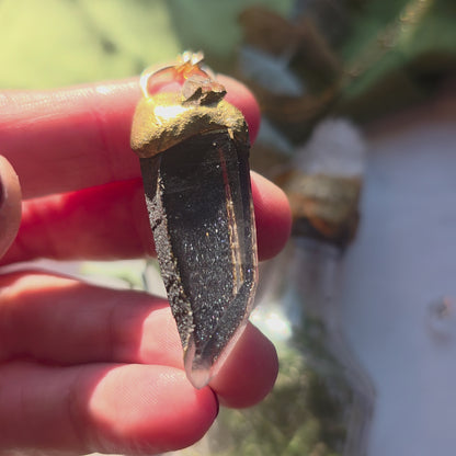 Petite Protection Laser Point Necklace