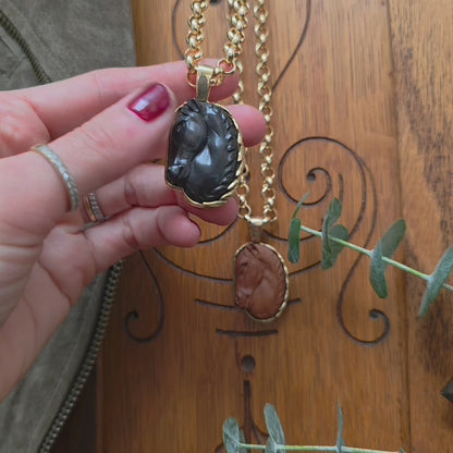 Wild Horse Spirit | Heart + Sacred Freedom Necklace Shop Dreamers of Dreams