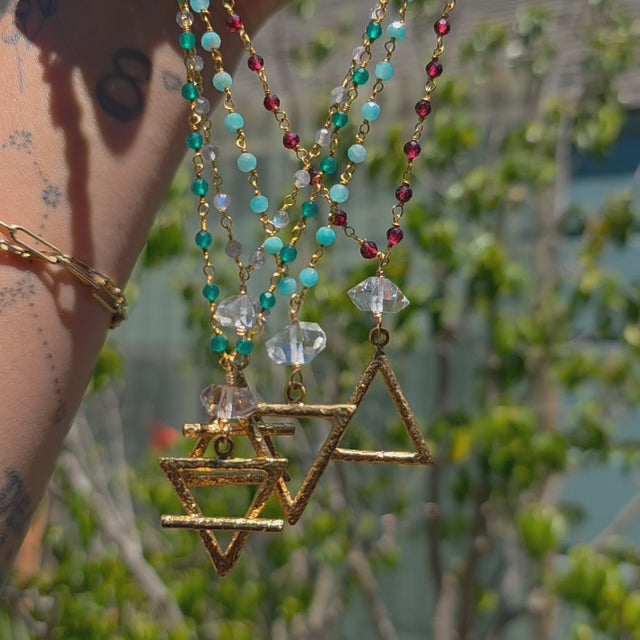 Load video: Air Element Necklace Necklace Shop Dreamers of Dreams