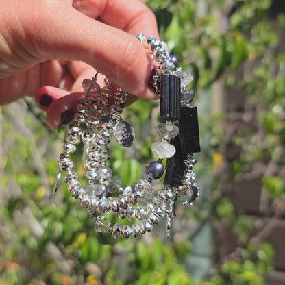 Mystic Energy Protection Bracelet Silver