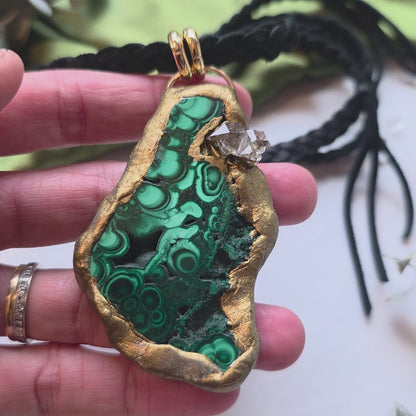 Malachite Healing Talisman