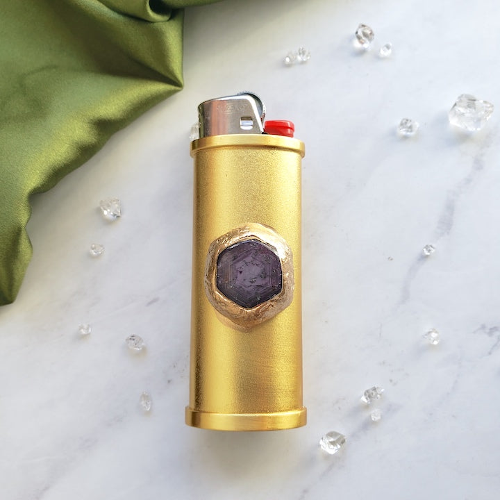 Purple Sapphire Lighter Sleeve Lighter Case Shop Dreamers of Dreams