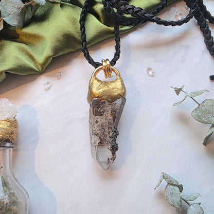 Lithium Hematite Quartz Talisman