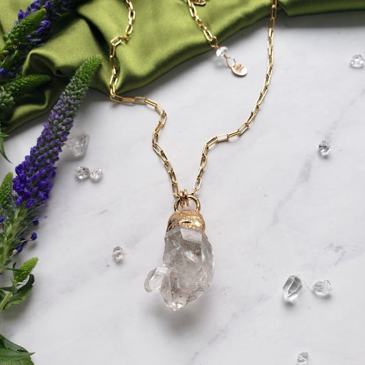 Herkimer Priestess Pendant Necklace Shop Dreamers of Dreams