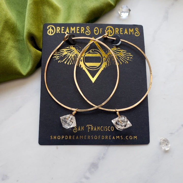 Shine On Gold Hoop Earrings Hoop Earrings Shop Dreamers of Dreams
