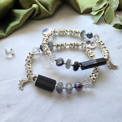 Mystic Energy Protection Bracelet Silver