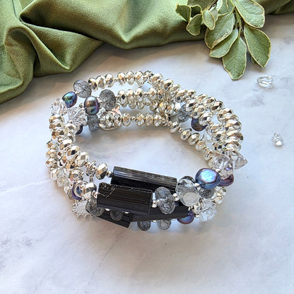 Mystic Energy Protection Bracelet Silver