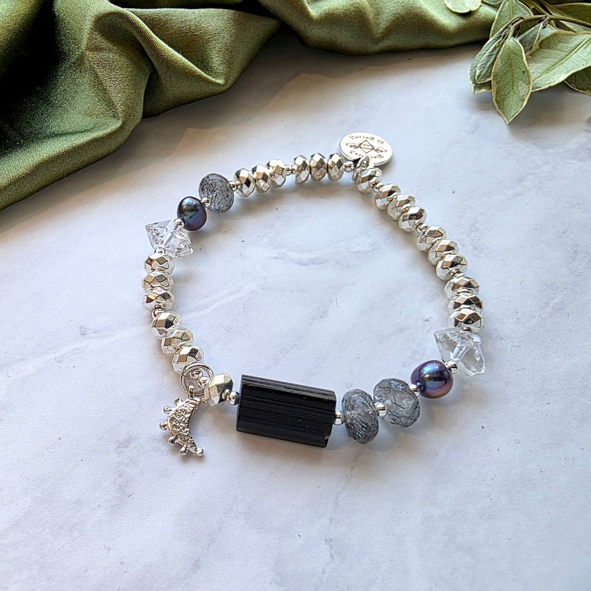 Mystic Energy Protection Bracelet Silver
