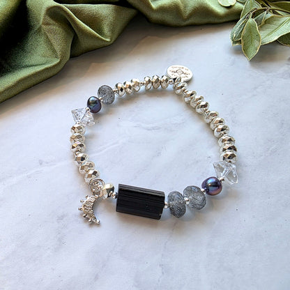 Mystic Energy Protection Bracelet Silver