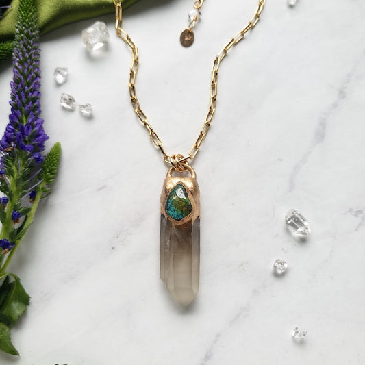 Smokey Quartz Talisman Necklace Necklace Shop Dreamers of Dreams