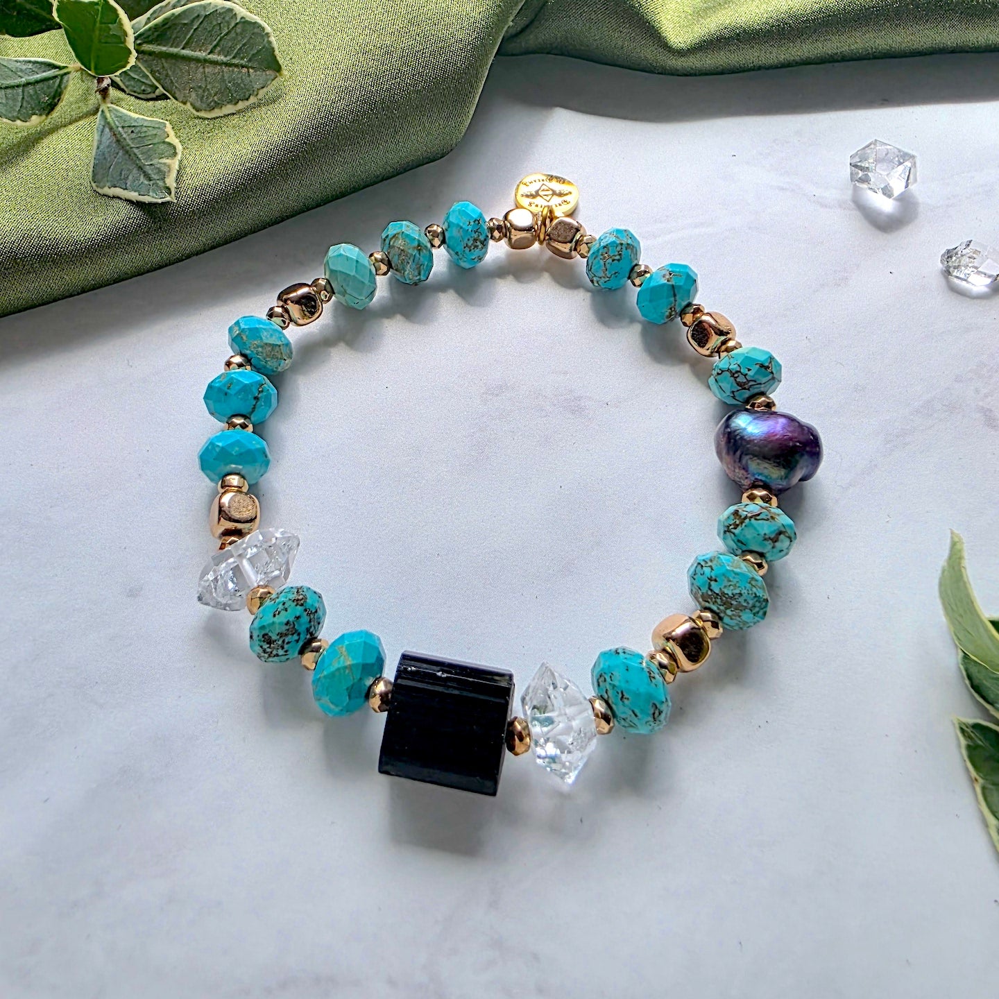 Turquoise Mystic Grounded Energy Bracelet