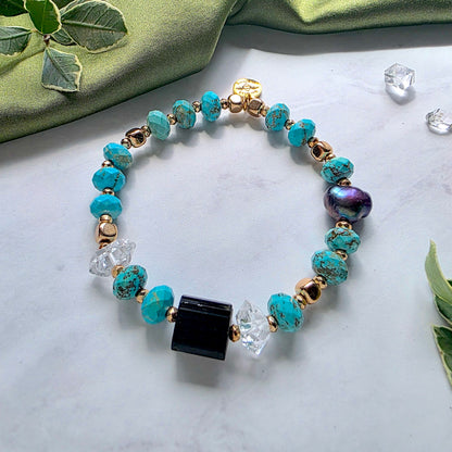 Turquoise Mystic Grounded Energy Bracelet