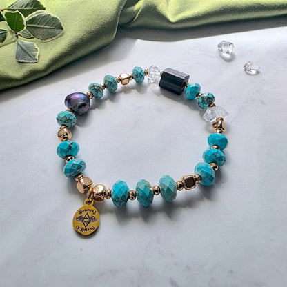 Turquoise Mystic Grounded Energy Bracelet