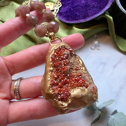Vanadinite Crystal Talisman