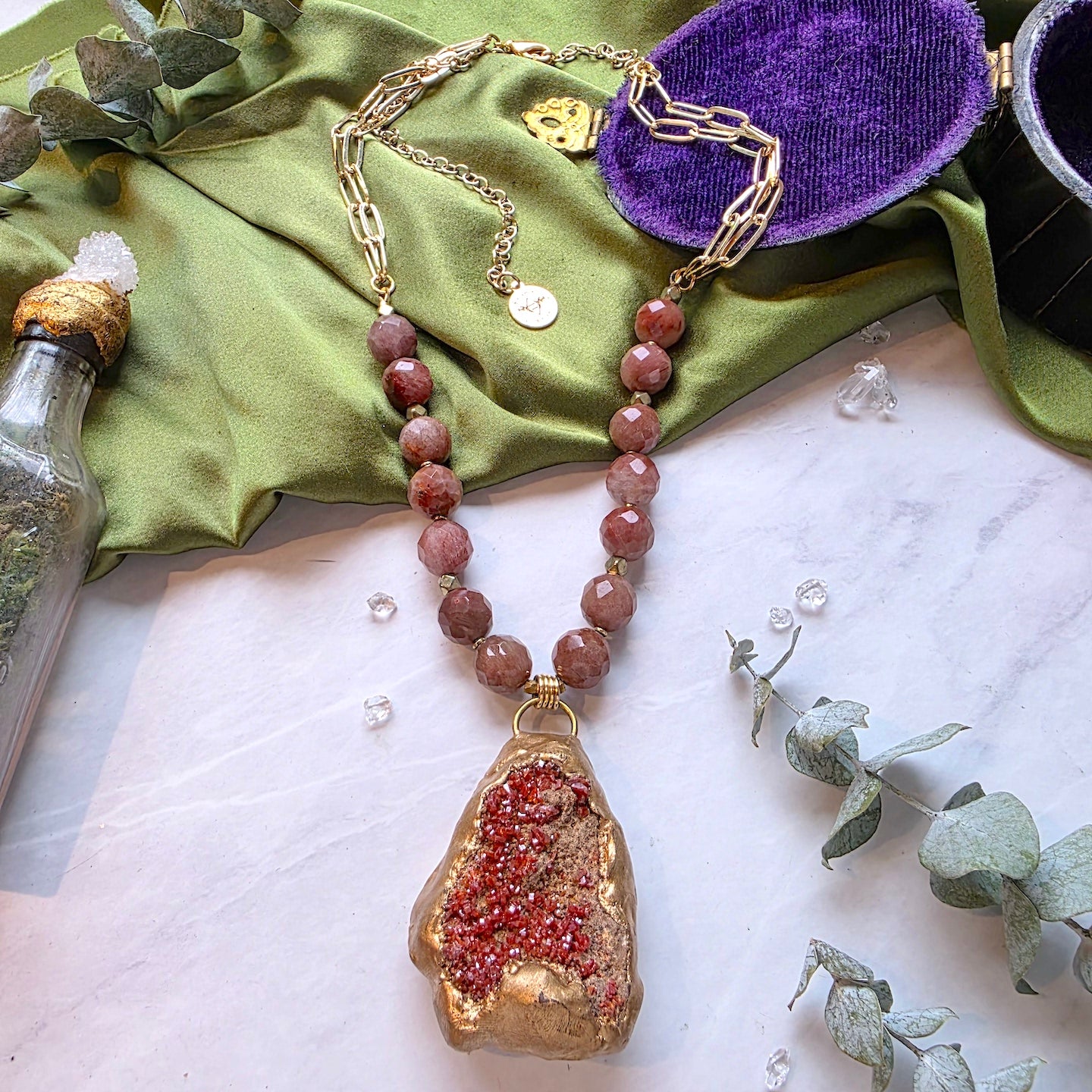 Vanadinite Crystal Talisman