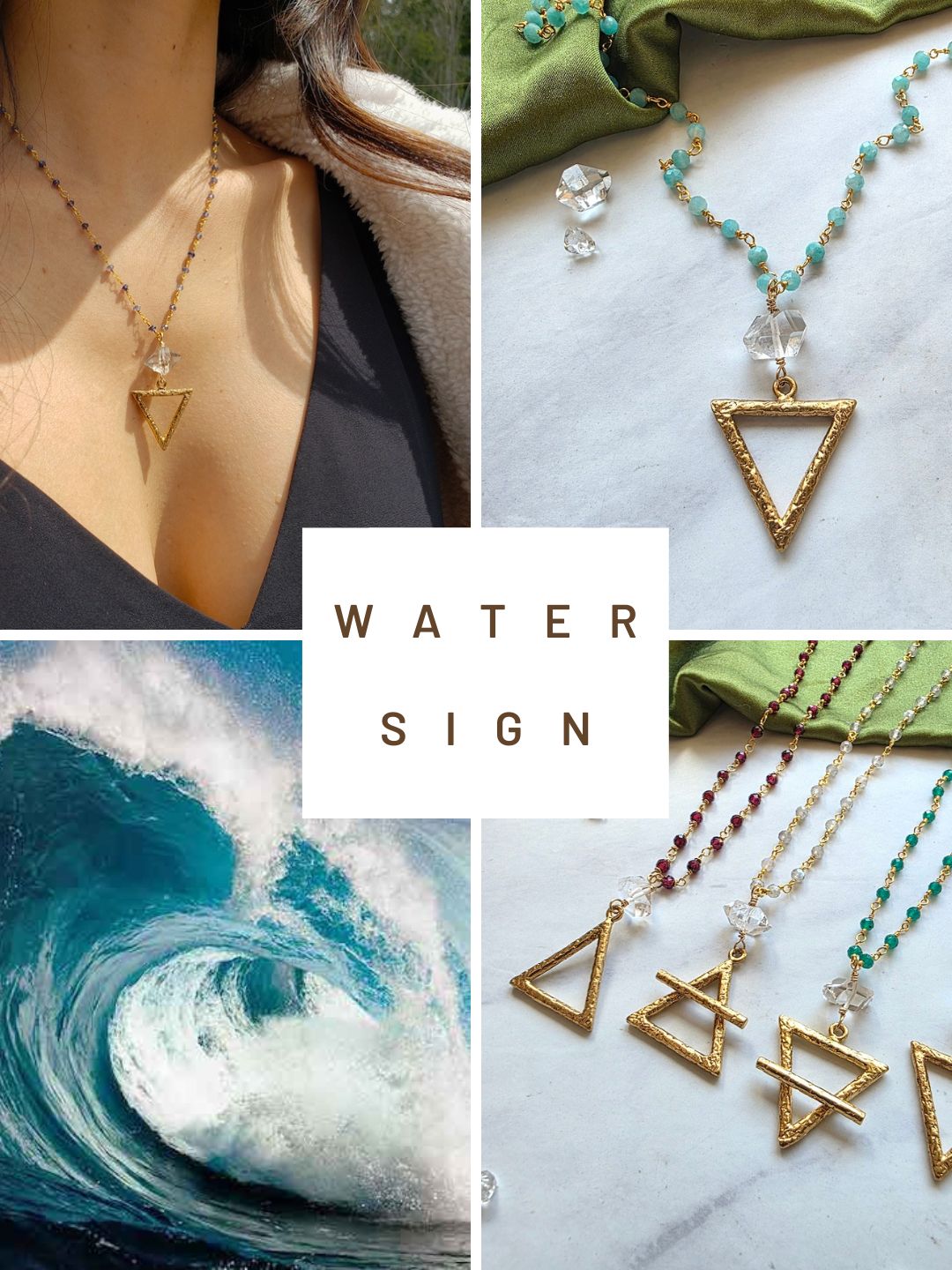 Water Element Necklace Necklace Shop Dreamers of Dreams