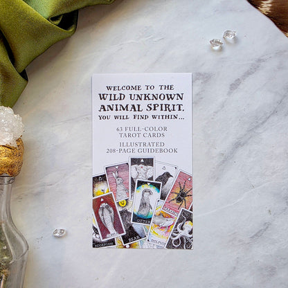 The Wild Unknown | Pocket Animal Spirit Deck + Guidebook